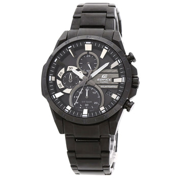 Casio Watches Solar Powered Eqs-940 Stainless Steel Black Edifice Black Dial