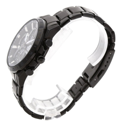 Casio Watches Solar Powered Eqs-940 Stainless Steel Black Edifice Black Dial