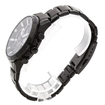 Casio Watches Solar Powered Eqs-940 Stainless Steel Black Edifice Black Dial