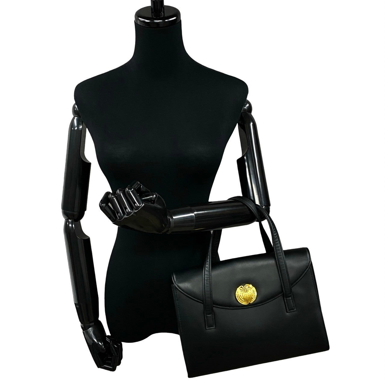 Givenchy Handbag Leather Black 4G Women