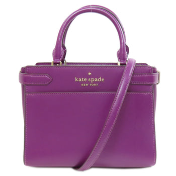Kate Spade Handbag Pvc Purple 2Way Women
