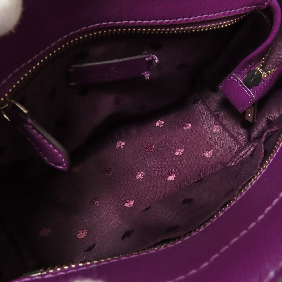 Kate Spade Handbag Pvc Purple 2Way Women