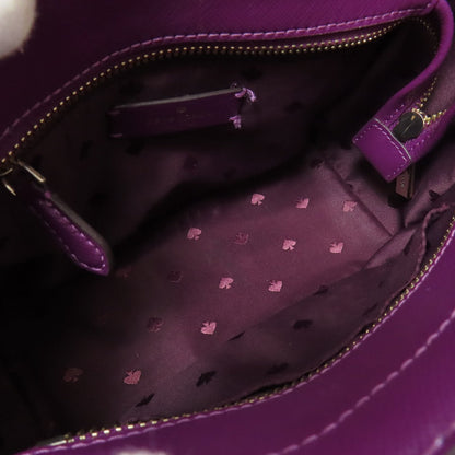 Kate Spade Handbag Pvc Purple 2Way Women