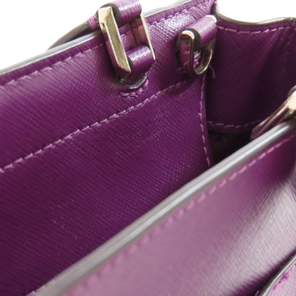 Kate Spade Handbag Pvc Purple 2Way Women