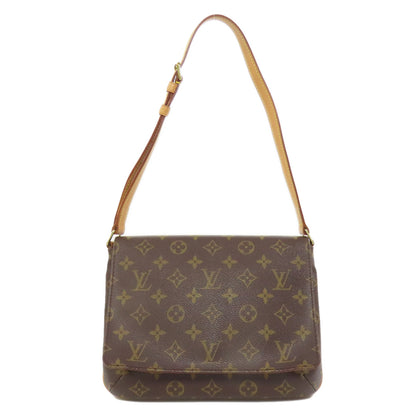 Louis Vuitton Shoulder Bag M51257 Monogram Canvas Brown Musette Tango S Women