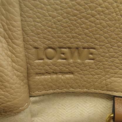 Loewe Handbag Calfskin Beige Hammock 2Way Women