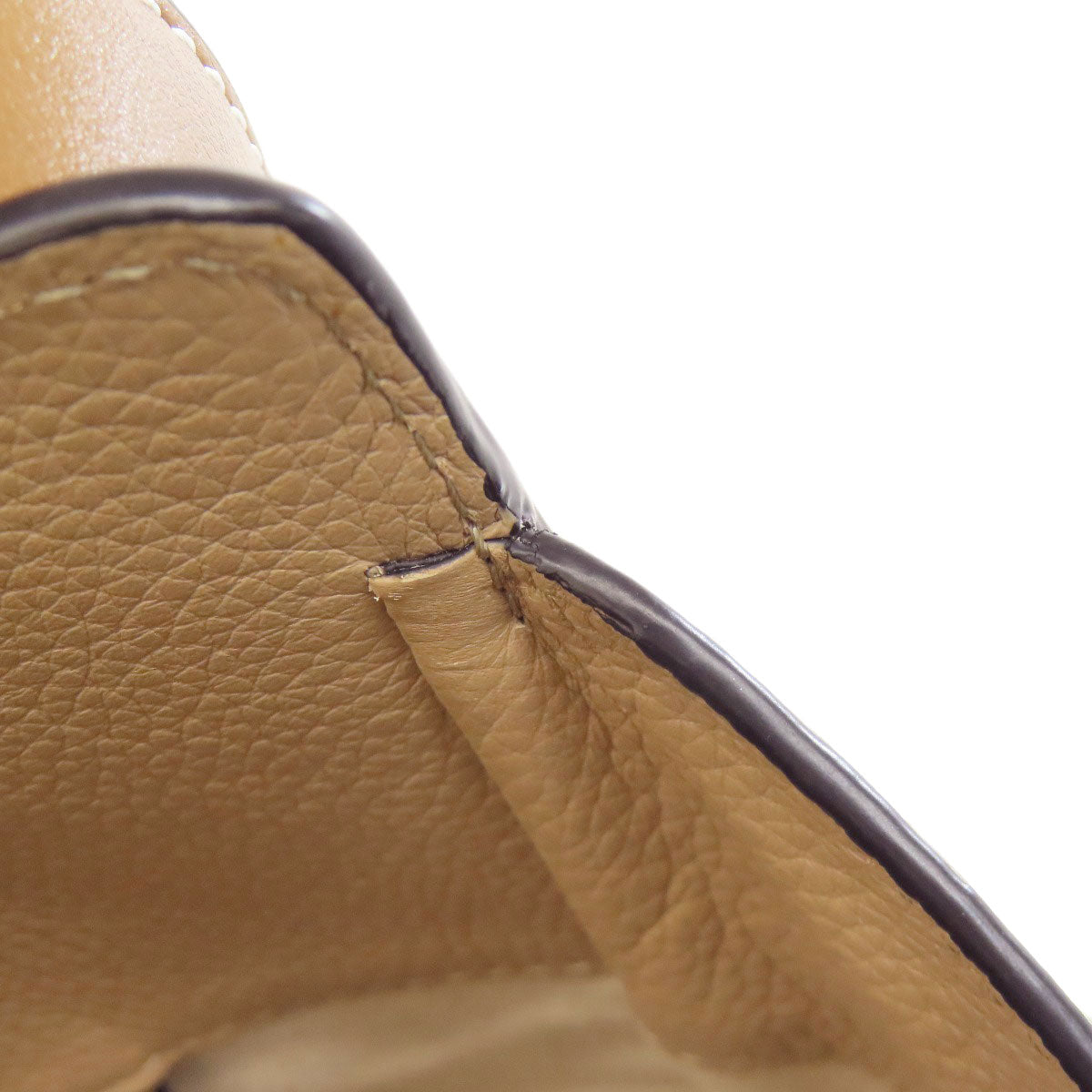 Loewe Handbag Calfskin Beige Hammock 2Way Women