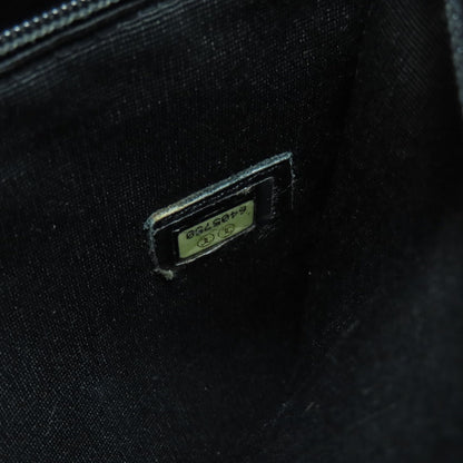 Chanel Tote Bag Grained Calfskin Skin Black Replica Tote Gold Metal Women