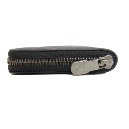 Louis Vuitton Long Wallet Purse N63548 Damier Anfini Black Zippy Wallet Vertical Mens