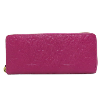 Louis Vuitton Long Wallet Purse M61701 Ann Platt Purple Portefeuille Clemence Women