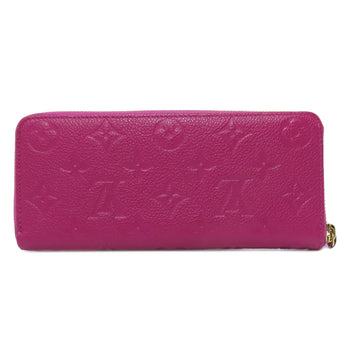 Louis Vuitton Long Wallet Purse M61701 Ann Platt Purple Portefeuille Clemence Women