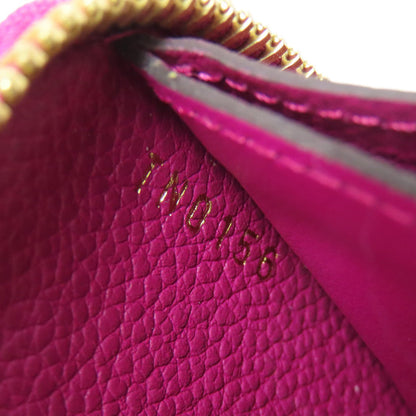Louis Vuitton Long Wallet Purse M61701 Ann Platt Purple Portefeuille Clemence Women