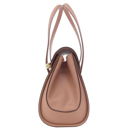 Gucci Tote Bag 338989 Leather Pink Bamboo Women