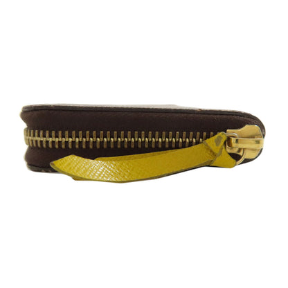 Louis Vuitton Long Wallet Purse M60744 Monogram Canvas Brown Portefeuille Clemence Mens(Unisex)