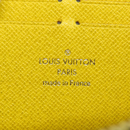 Louis Vuitton Long Wallet Purse M60744 Monogram Canvas Brown Portefeuille Clemence Mens(Unisex)