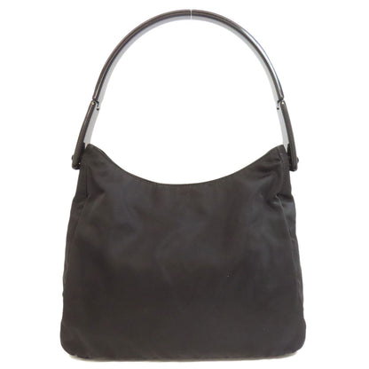 Prada Handbag B8172 Nylon Black Logo Women