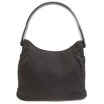 Prada Handbag B8172 Nylon Black Logo Women