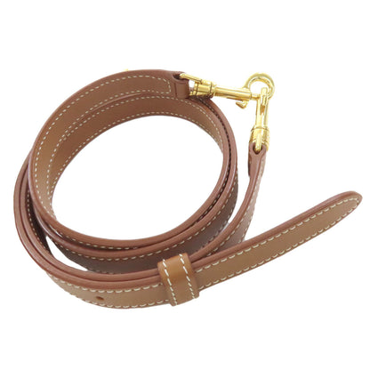 Celine Boston Duffel Bag Canvas Brown Triomphe 2Way Women