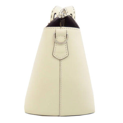 Fendi Handbag Calfskin White By The Way 2Way Women
