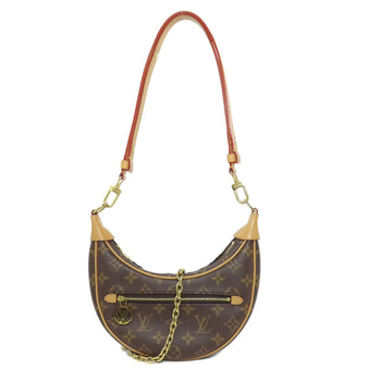 Louis Vuitton Shoulder Bag M81098 Monogram Canvas Brown Loop Women