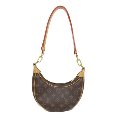 Louis Vuitton Shoulder Bag M81098 Monogram Canvas Brown Loop Women