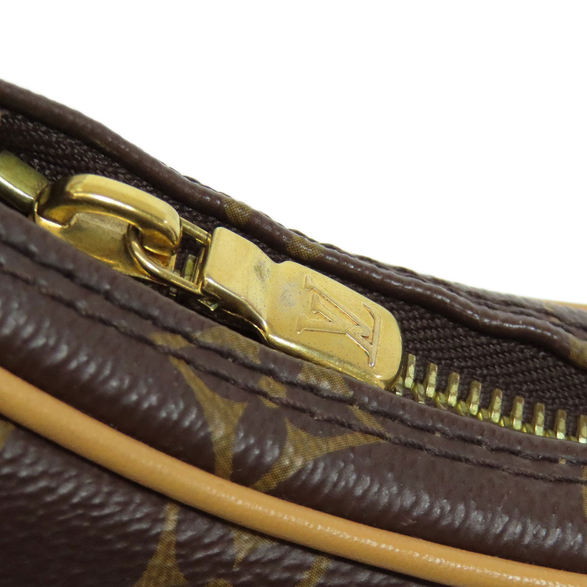 Louis Vuitton Shoulder Bag M81098 Monogram Canvas Brown Loop Women