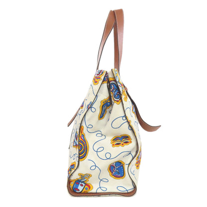 Loewe Tote Bag Canvas White Paula'S Ibiza Women