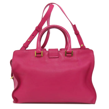 Saint Laurent Handbag Leather Pink Petit Cabas 2Way Women