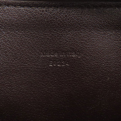 Berluti Long Wallet Purse Pvc Brown Calligraphy Mens