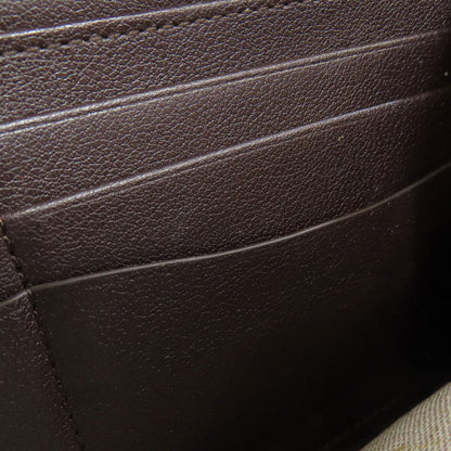 Berluti Long Wallet Purse Pvc Brown Calligraphy Mens