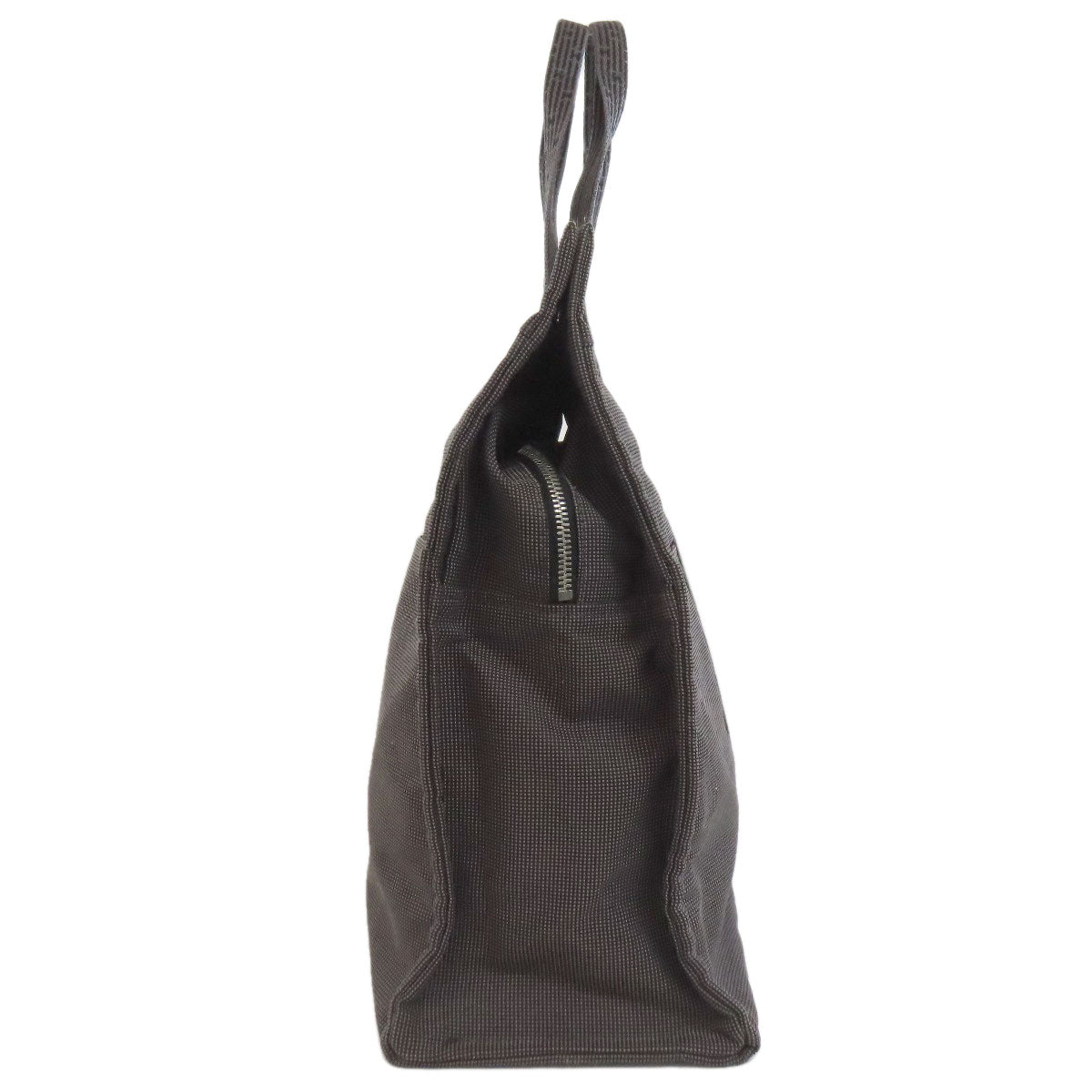 Hermes Tote Bag Canvas Gray Her Linegm Women