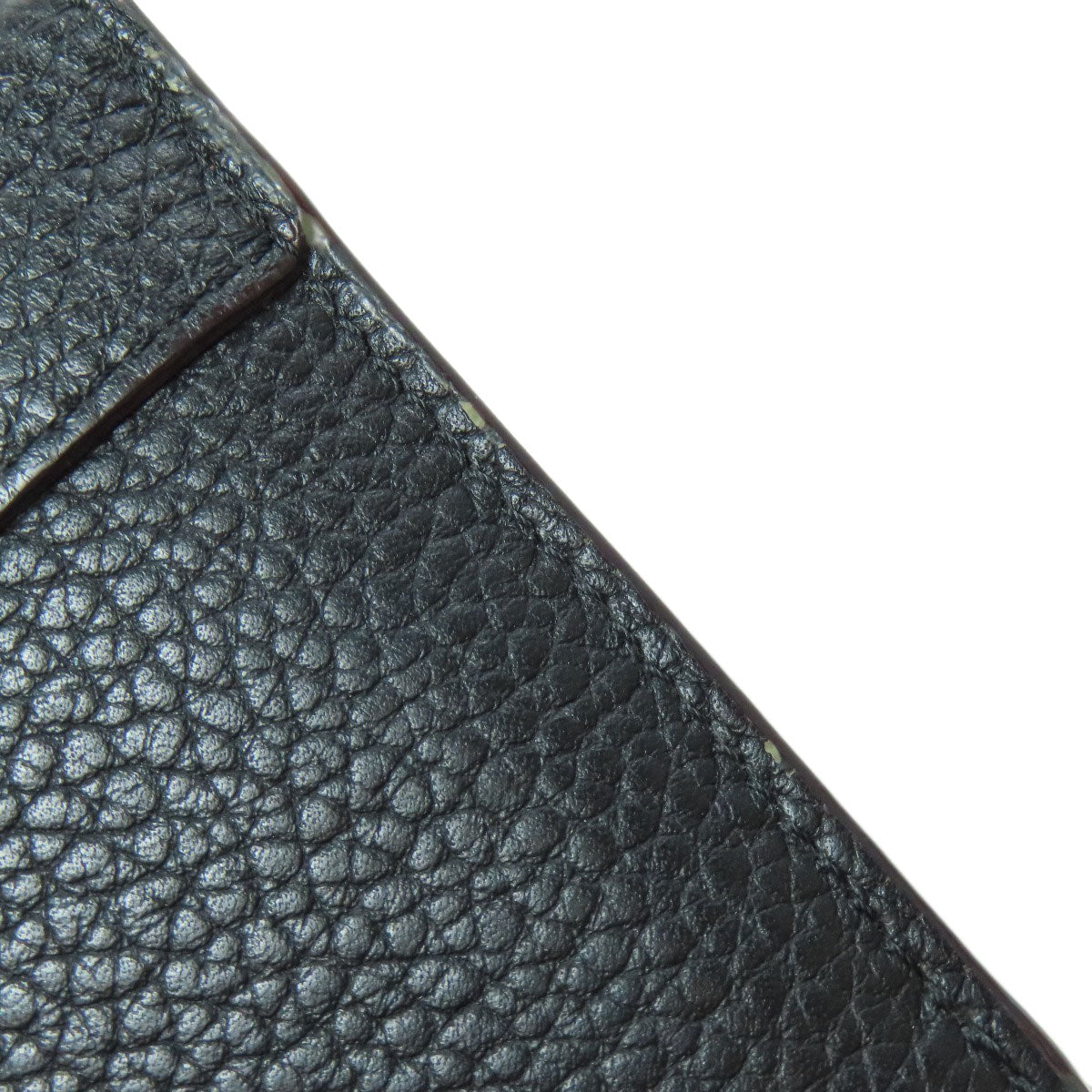 Louis Vuitton Long Wallet Purse M61248 Taurillon Clemence Black Portefeuille Capsine Women