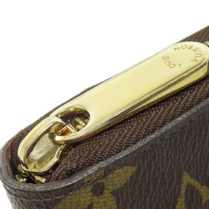 Louis Vuitton Long Wallet Purse M60002 Monogram Canvas Brown Zippy Organizer Mens