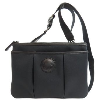 Hunting World Shoulder Bag Canvas Black Logo Women