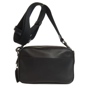 Coach Shoulder Bag F39946 Leather Black Long Shoulder Women