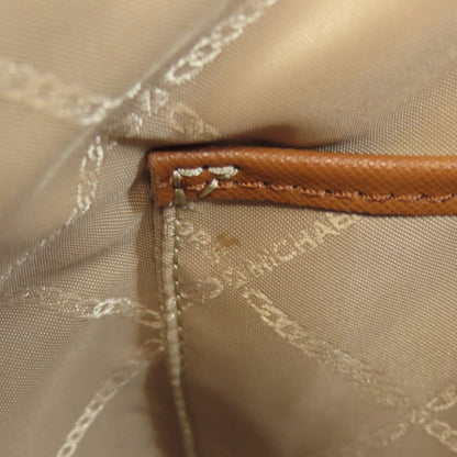 Michael Kors Tote Bag Pvc Brown Logo Women