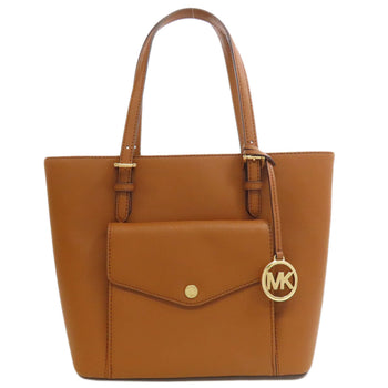 Michael Kors Tote Bag Pvc Brown Logo Women