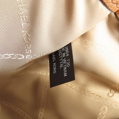 Michael Kors Tote Bag Pvc Brown Logo Women