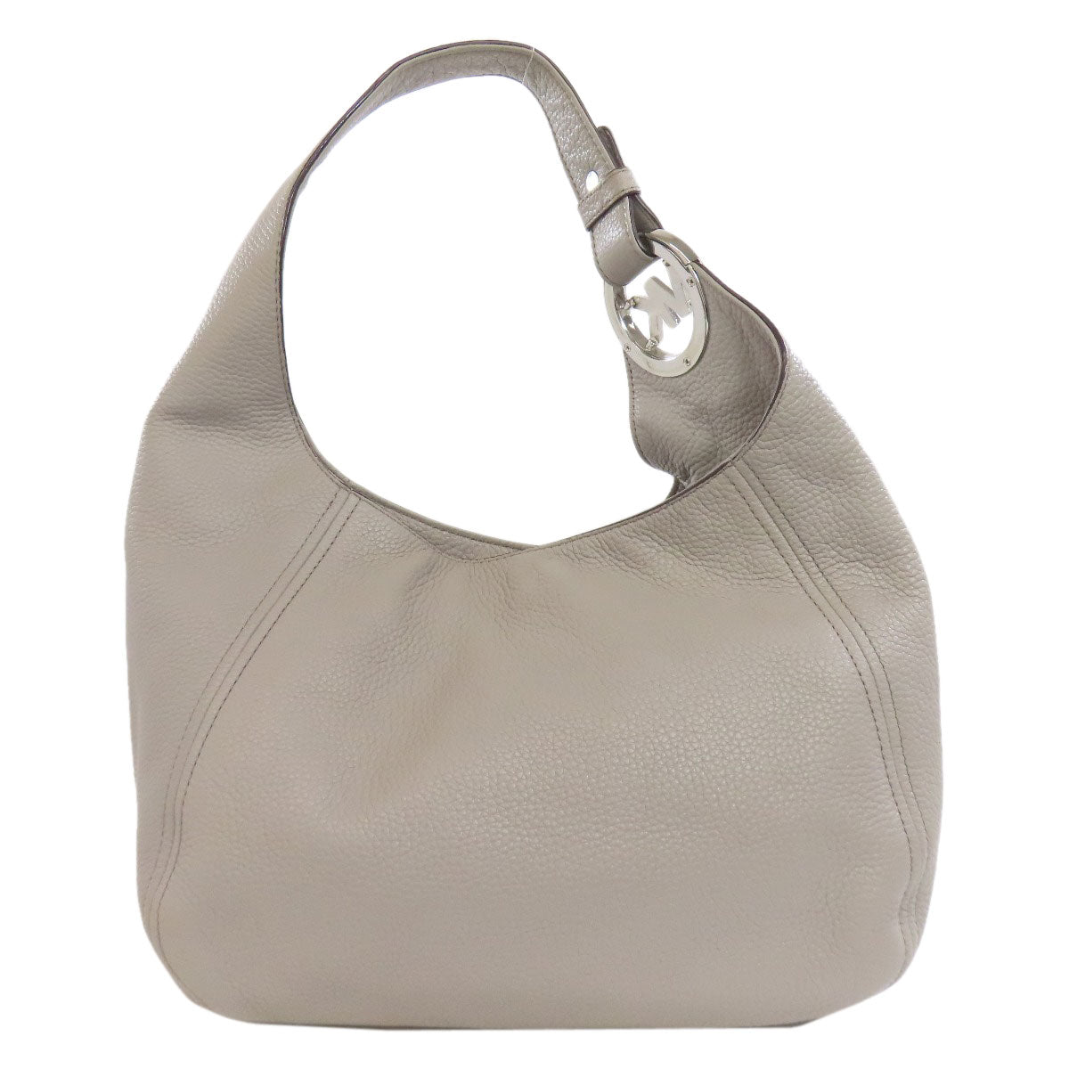 Michael Kors Shoulder Bag Leather Gray One Belt