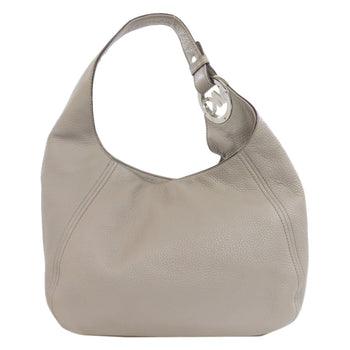 Michael Kors Shoulder Bag Leather Gray One Belt