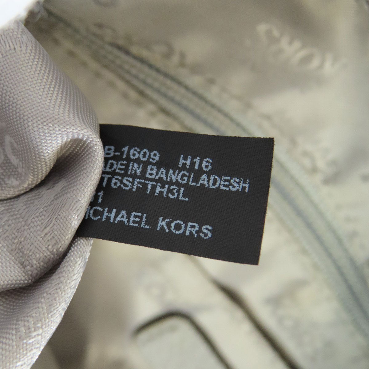 Michael Kors Shoulder Bag Leather Gray One Belt