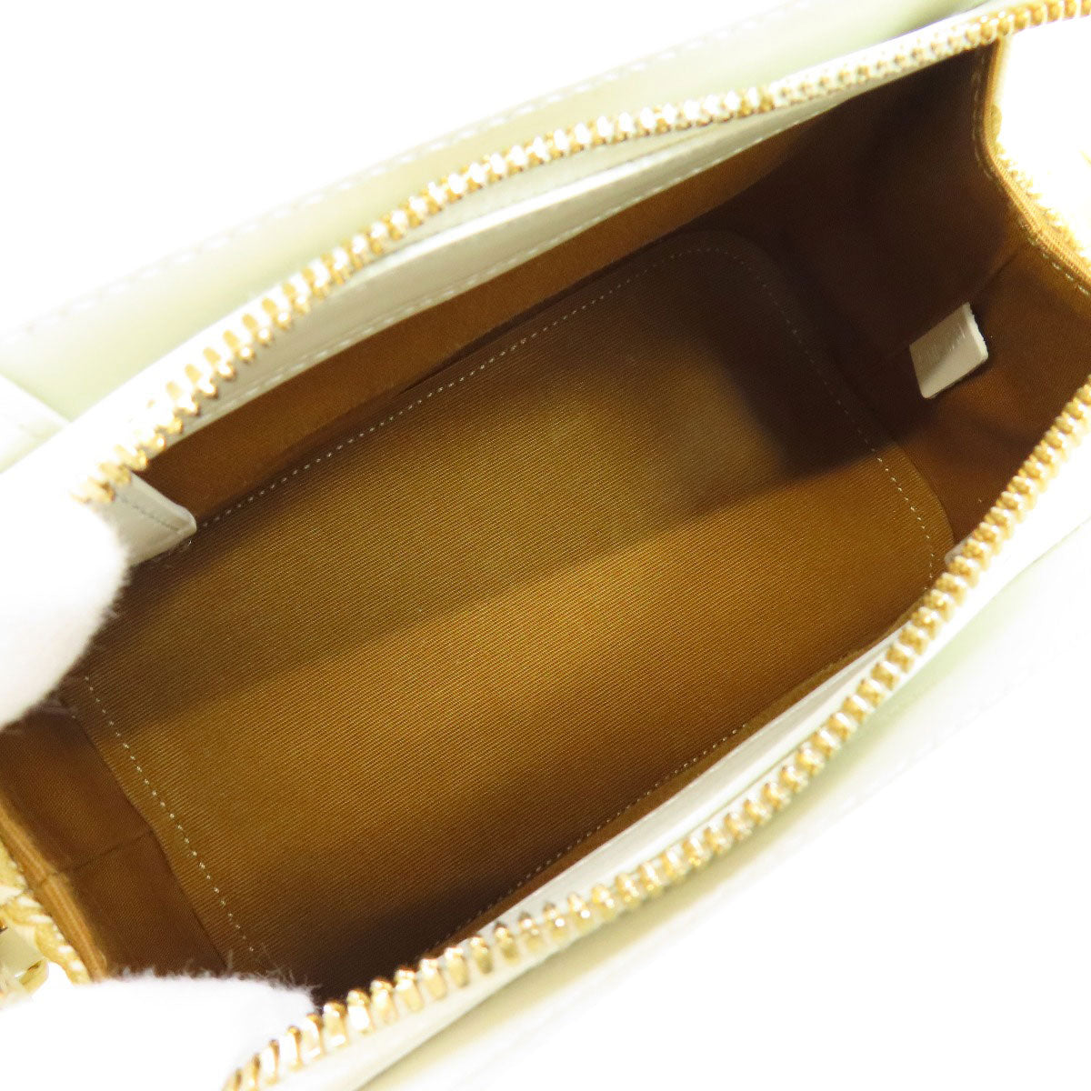 Celine Shoulder Bag Pvc White Triomphe Women