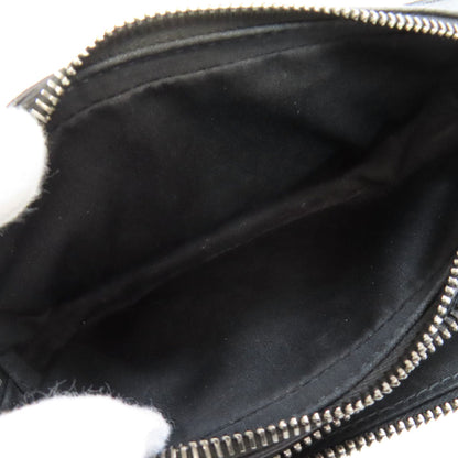 Christian Dior Shoulder Bag Canvas Black Oblique Women