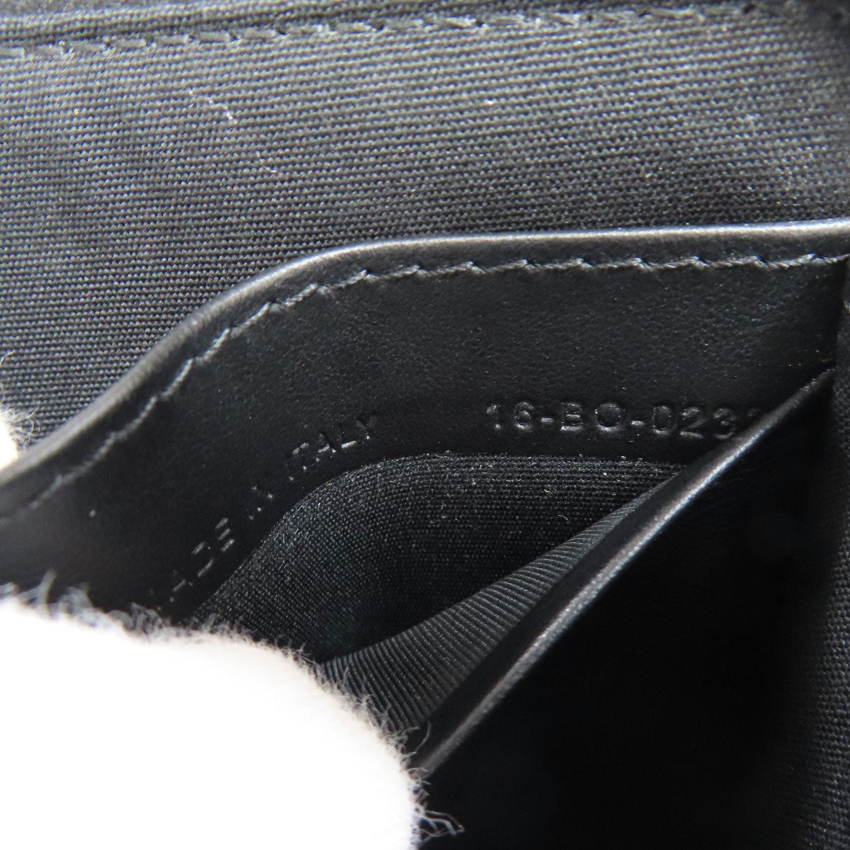 Christian Dior Shoulder Bag Canvas Black Oblique Women