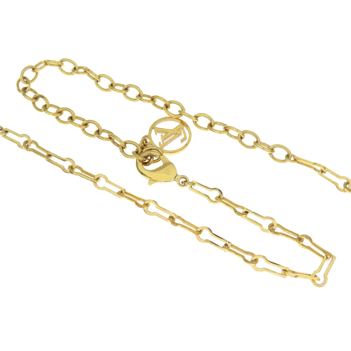 Louis Vuitton Necklace M69622 Metallic Gold Collier Forever Young Women