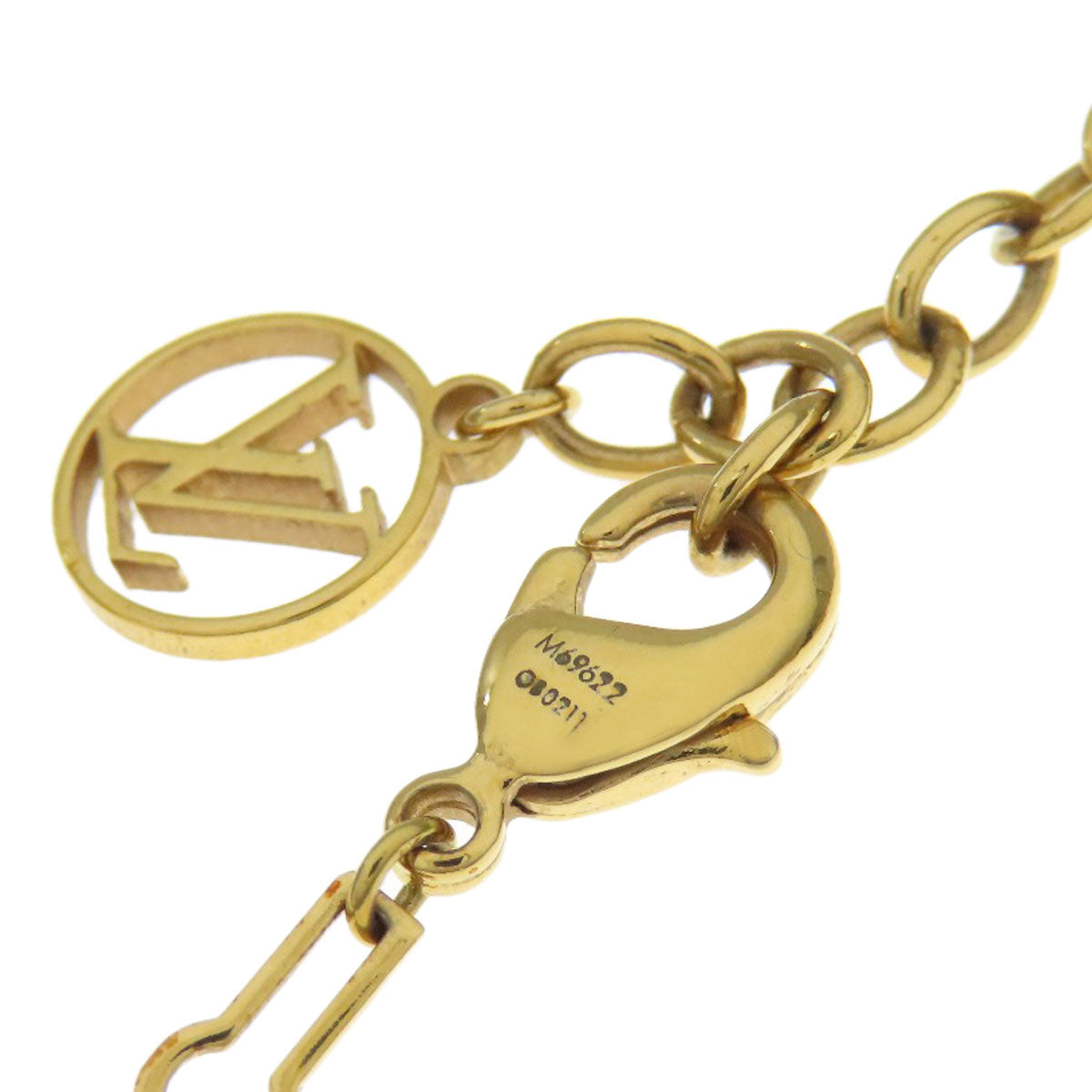Louis Vuitton Necklace M69622 Metallic Gold Collier Forever Young Women