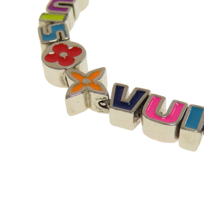 Louis Vuitton Bracelet Mp3282 Metallic Silver Bracelet Monogram Party Women
