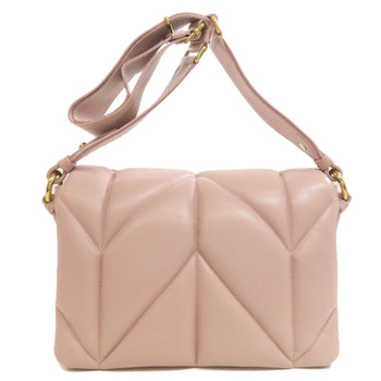 Miumiu Shoulder Bag Calfskin Pink 2Way Women