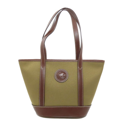 Hunting World Handbag Canvas Green Logo Women