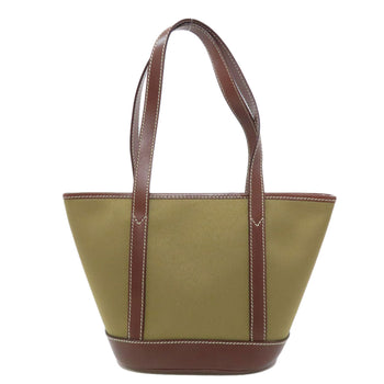 Hunting World Handbag Canvas Green Logo Women